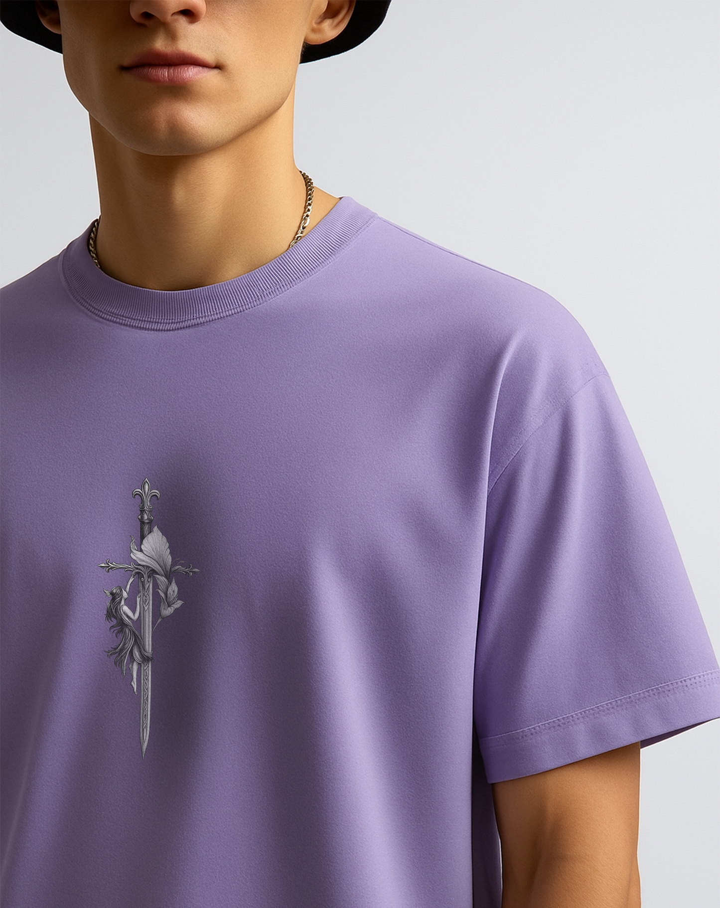 Lavender Oversized T-Shirt