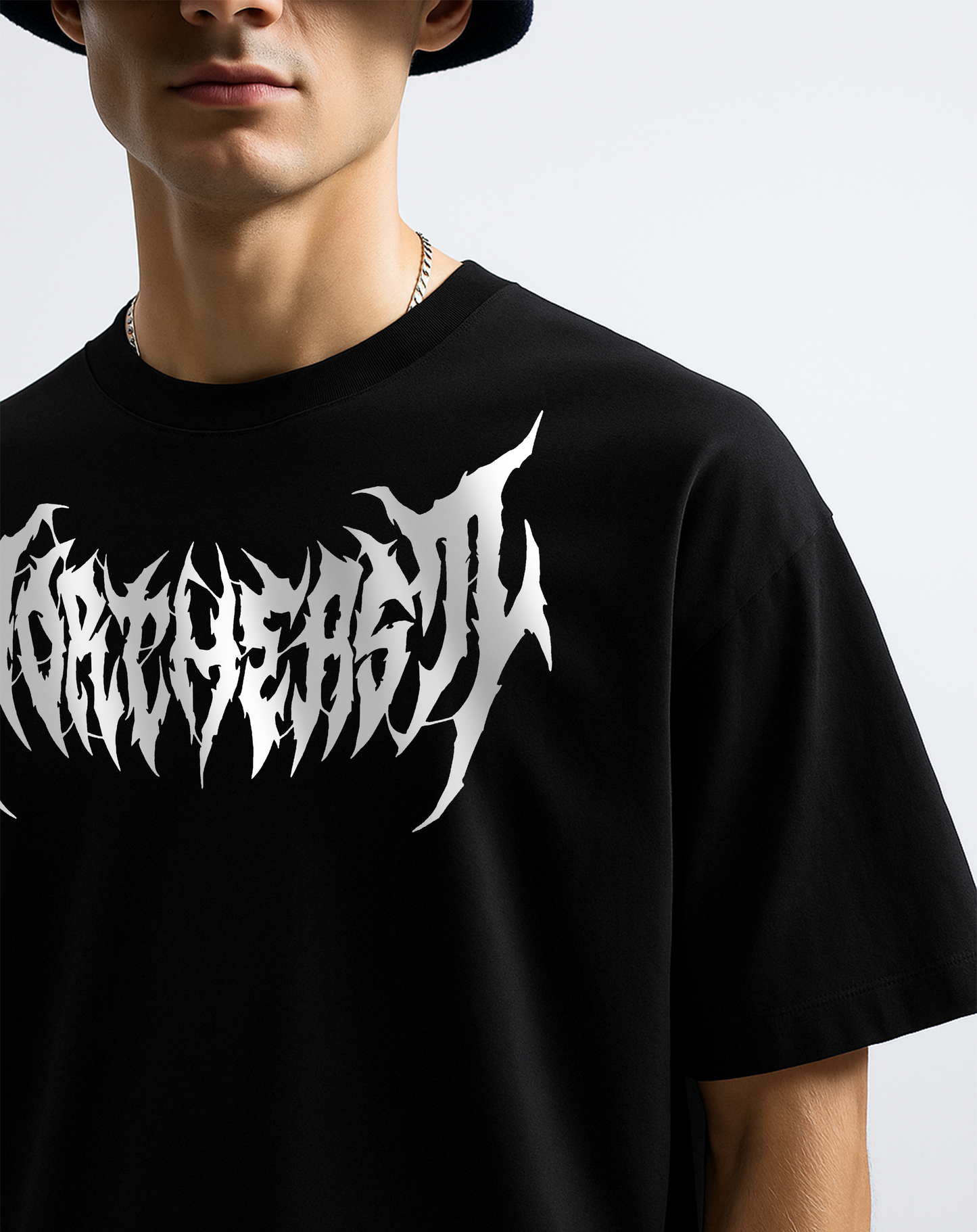 Iron Prowl Black Oversized T-Shirt