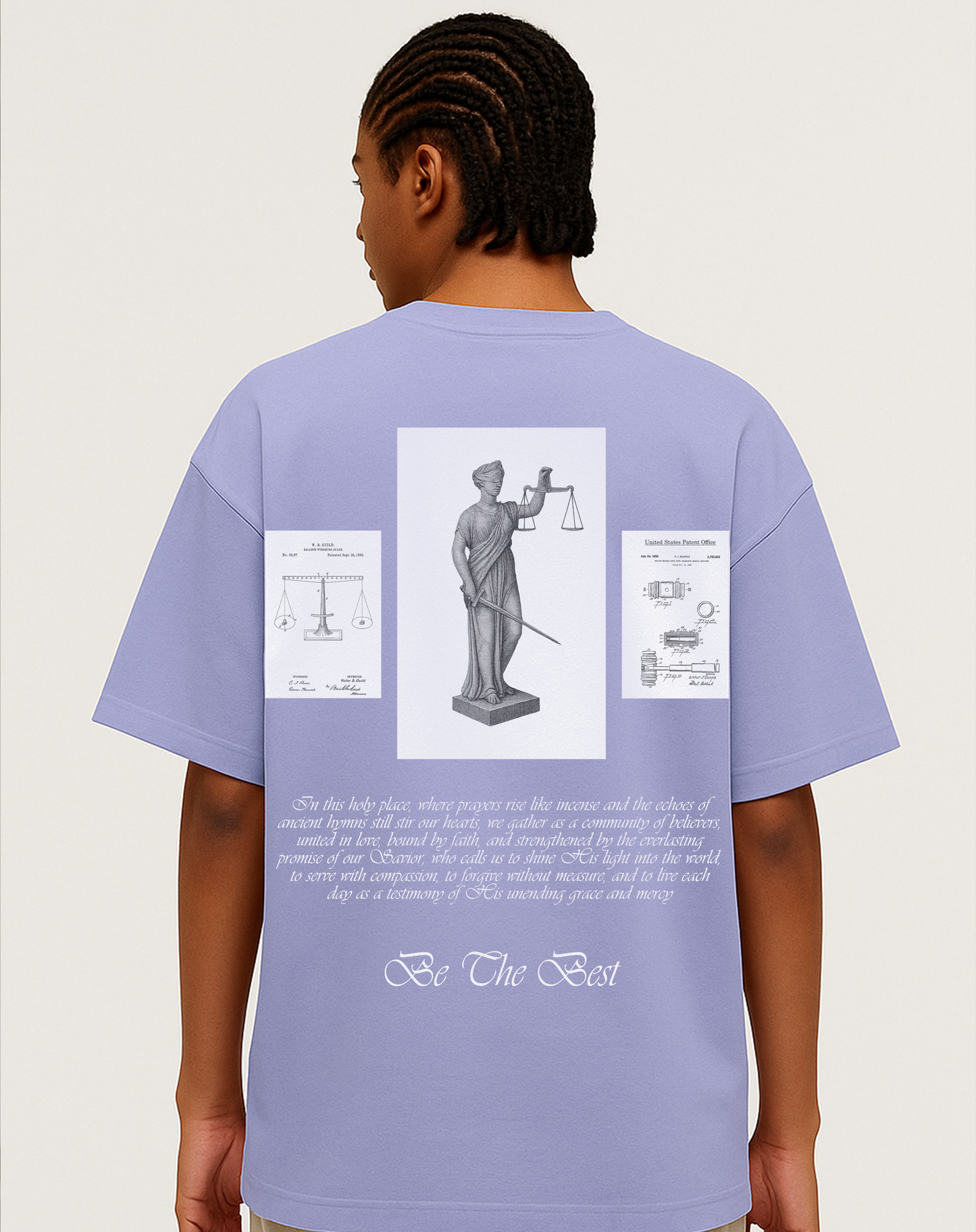 Lavender Oversized T-Shirt
