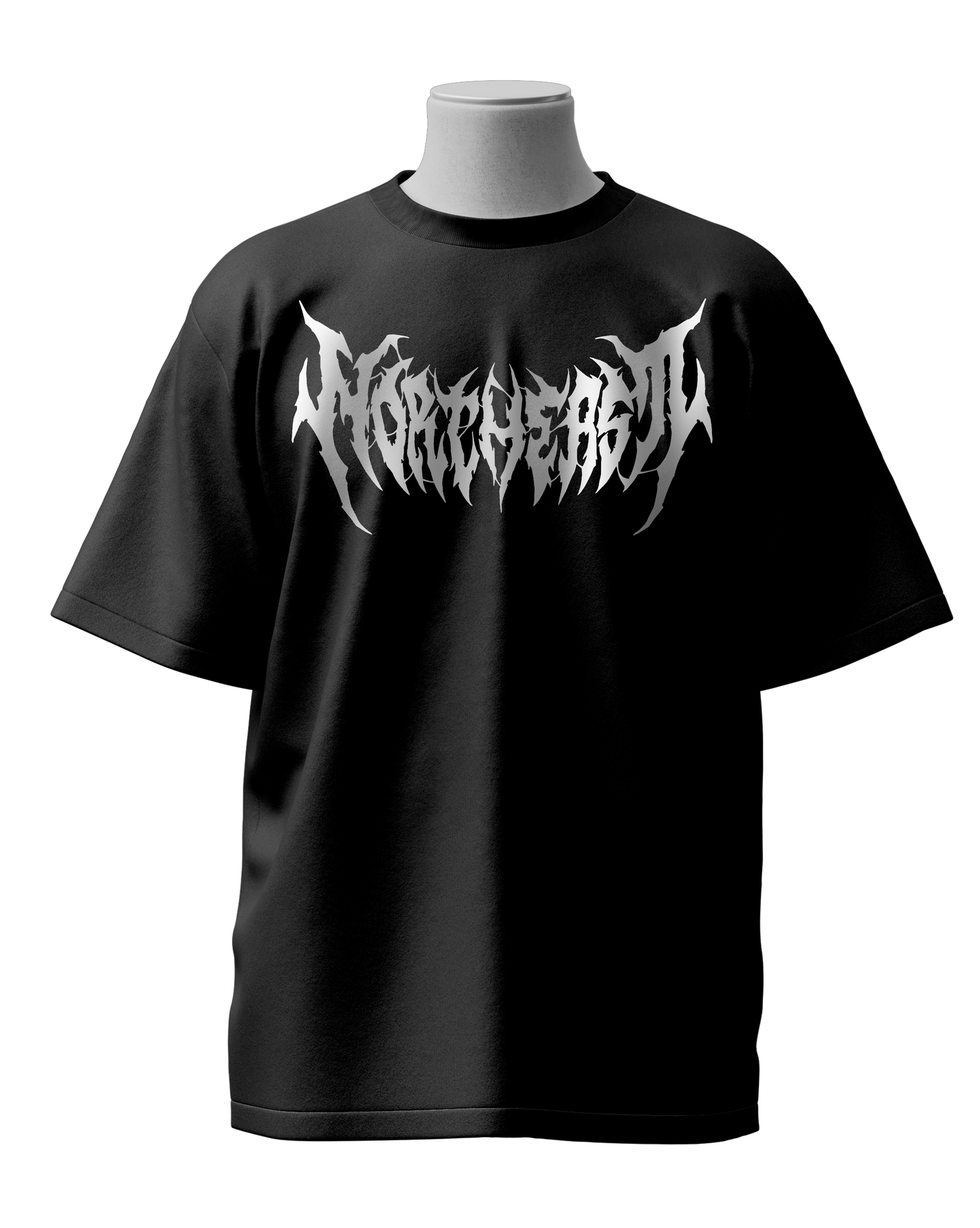 Iron Prowl Black Oversized T-Shirt