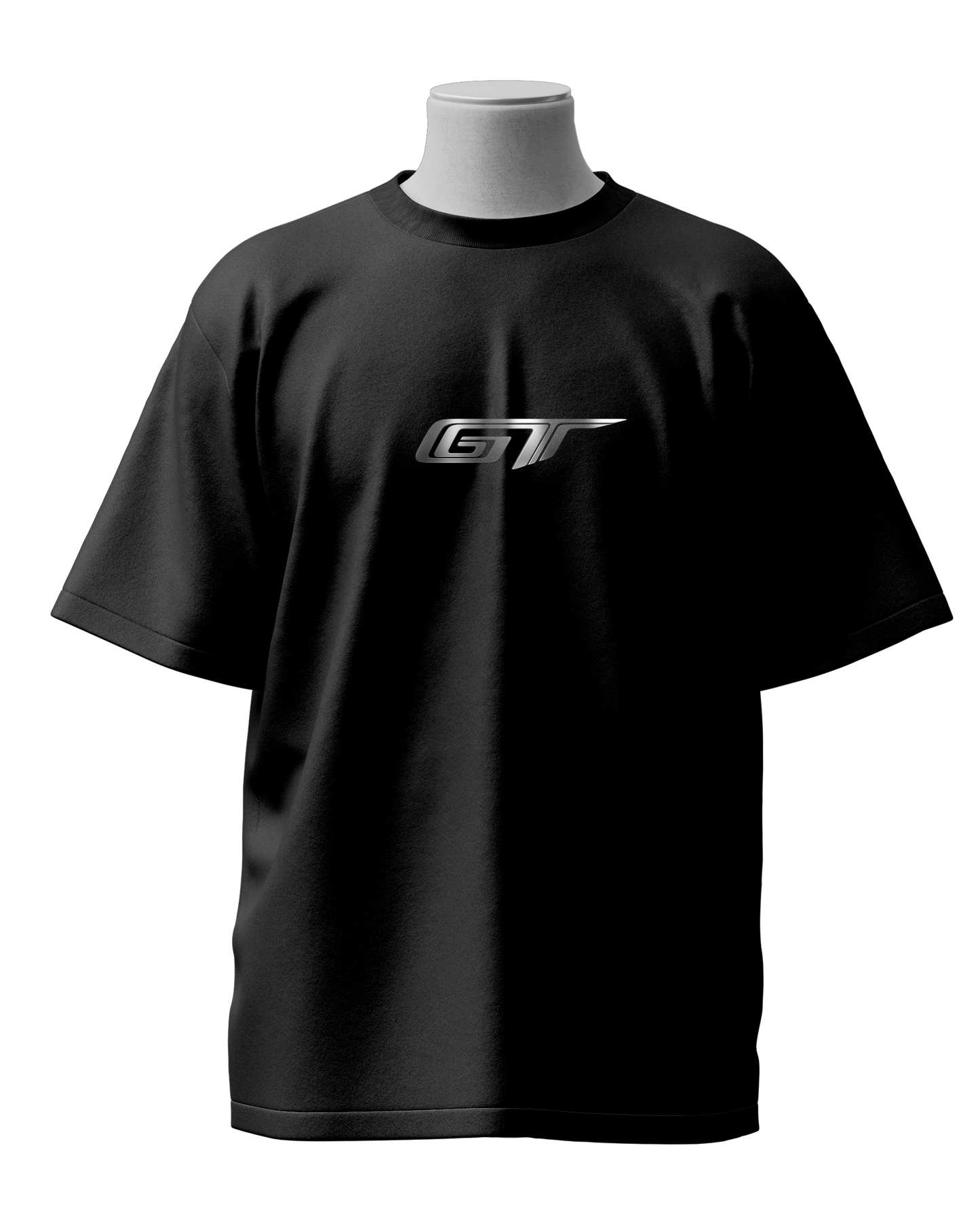 Midnight Apex Black Oversized T-Shirt