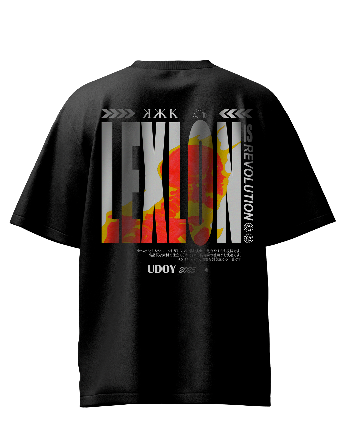 Redline legend Black Oversized T-Shirt