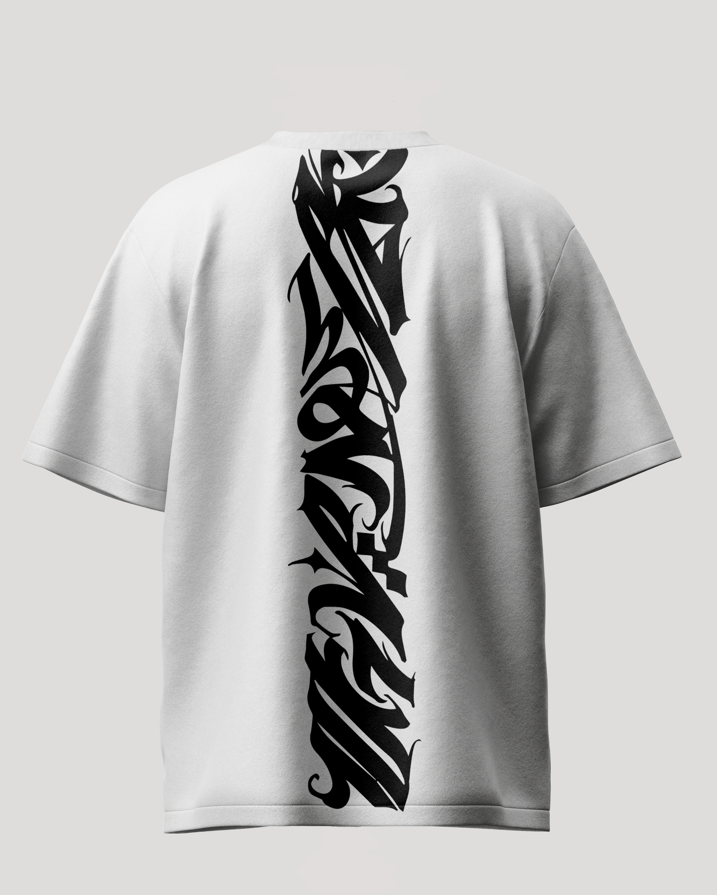 Nuvia White Oversized T-Shirt