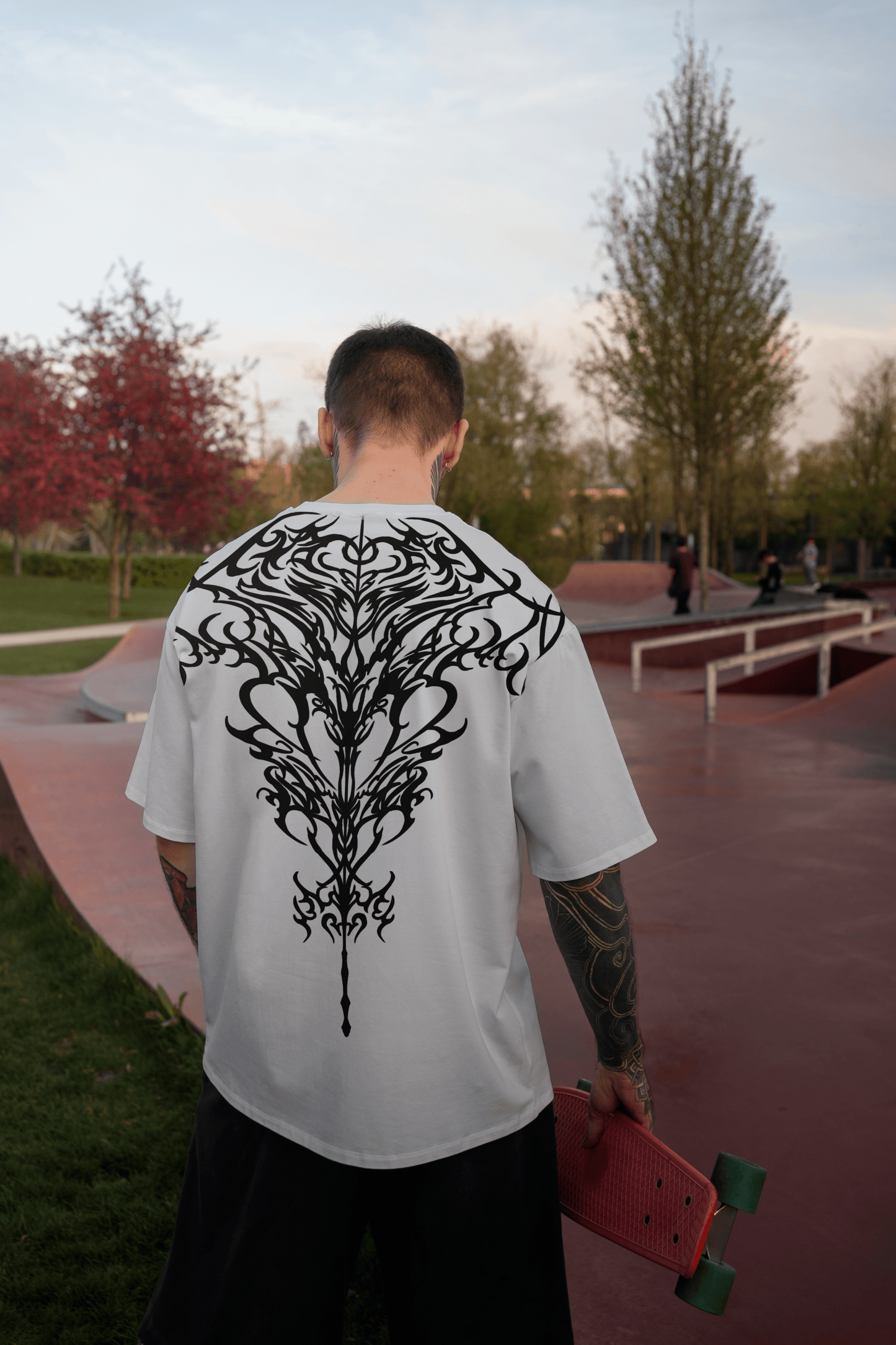 Cronus White Oversized T-Shirt