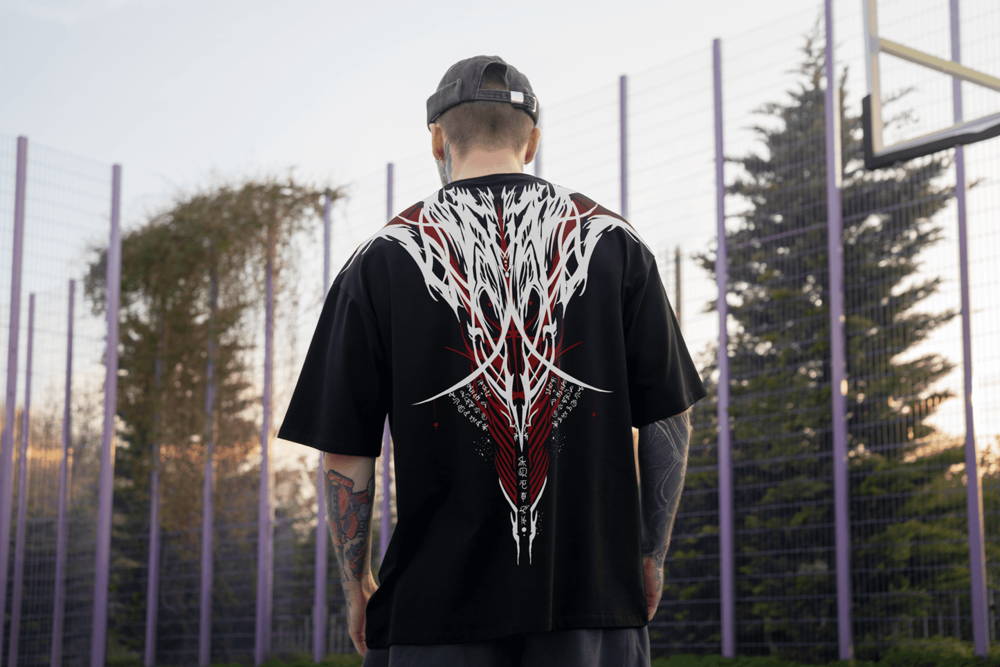 Blaze Core Black Oversized T-Shirt
