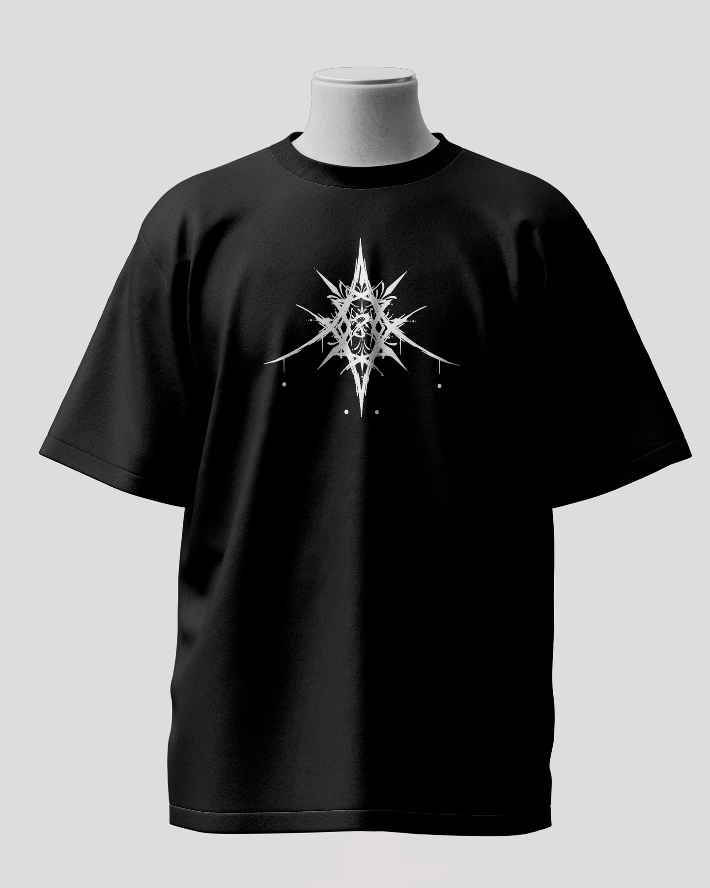 Blaze Core Black Oversized T-Shirt