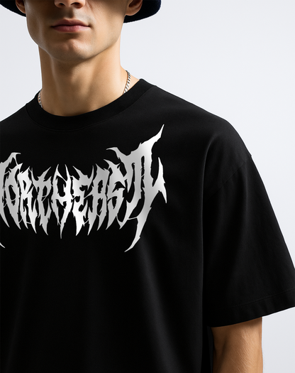 Iron Prowl Black Oversized T-Shirt