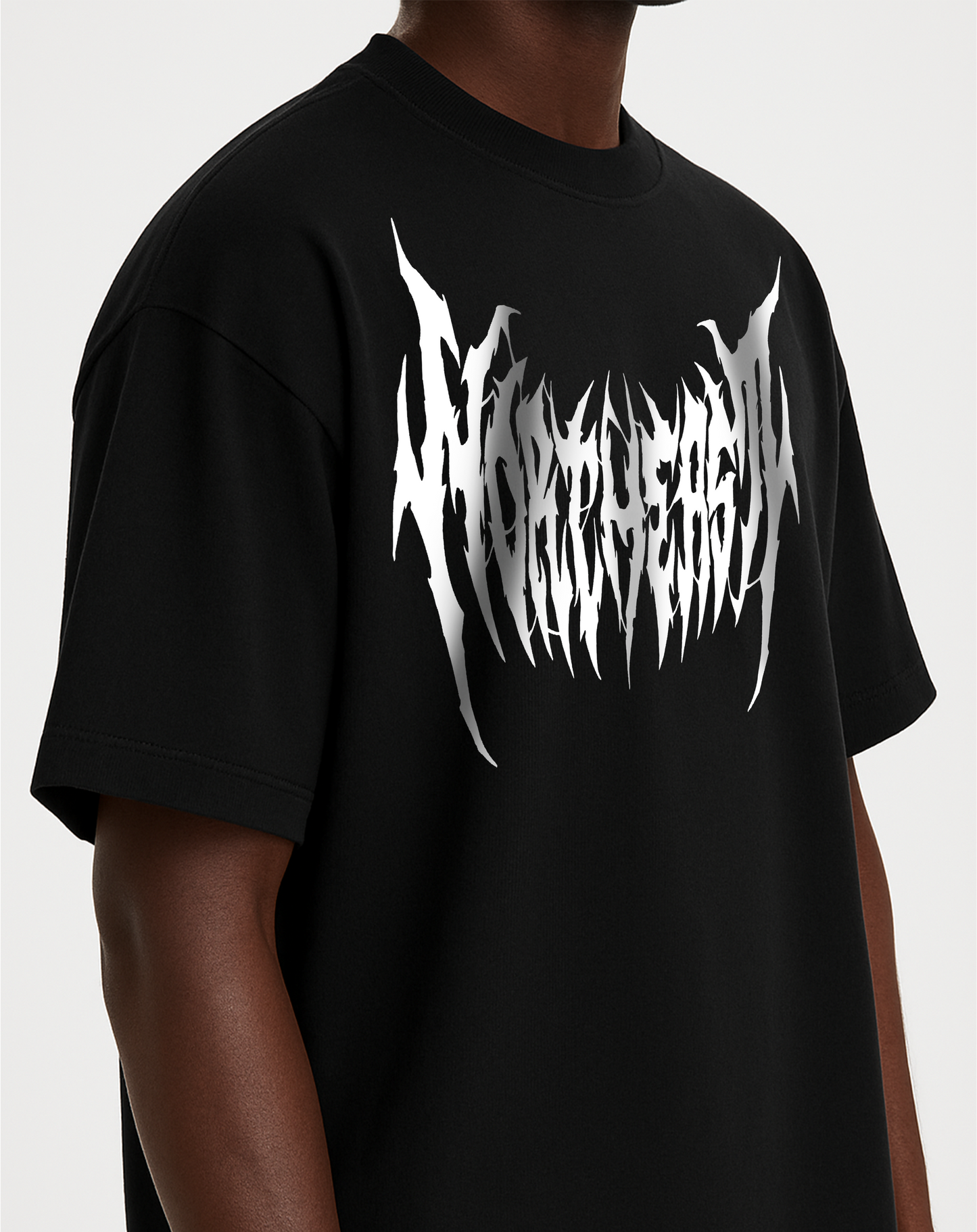 Iron Prowl Black Oversized T-Shirt