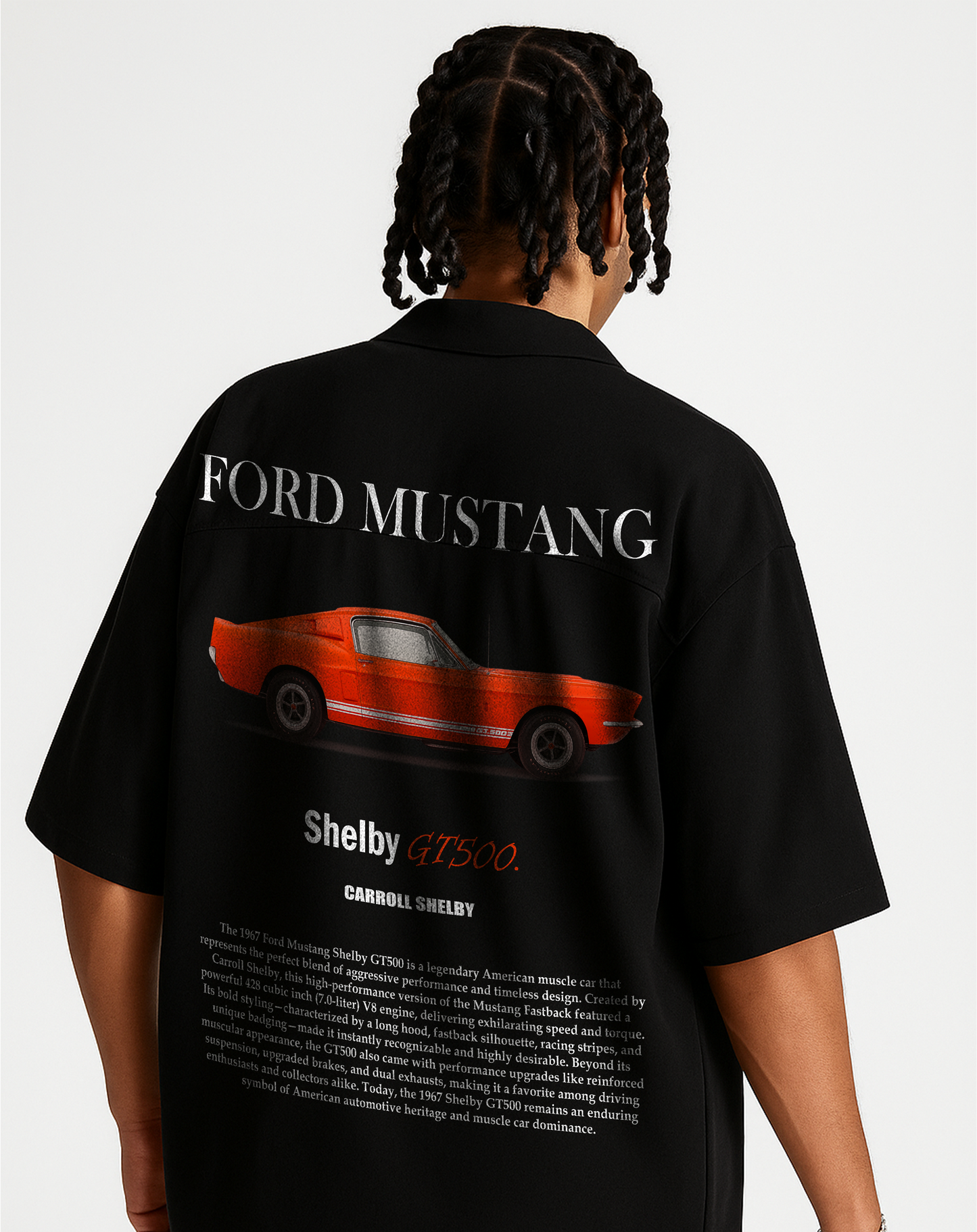Midnight Apex Black Oversized T-Shirt