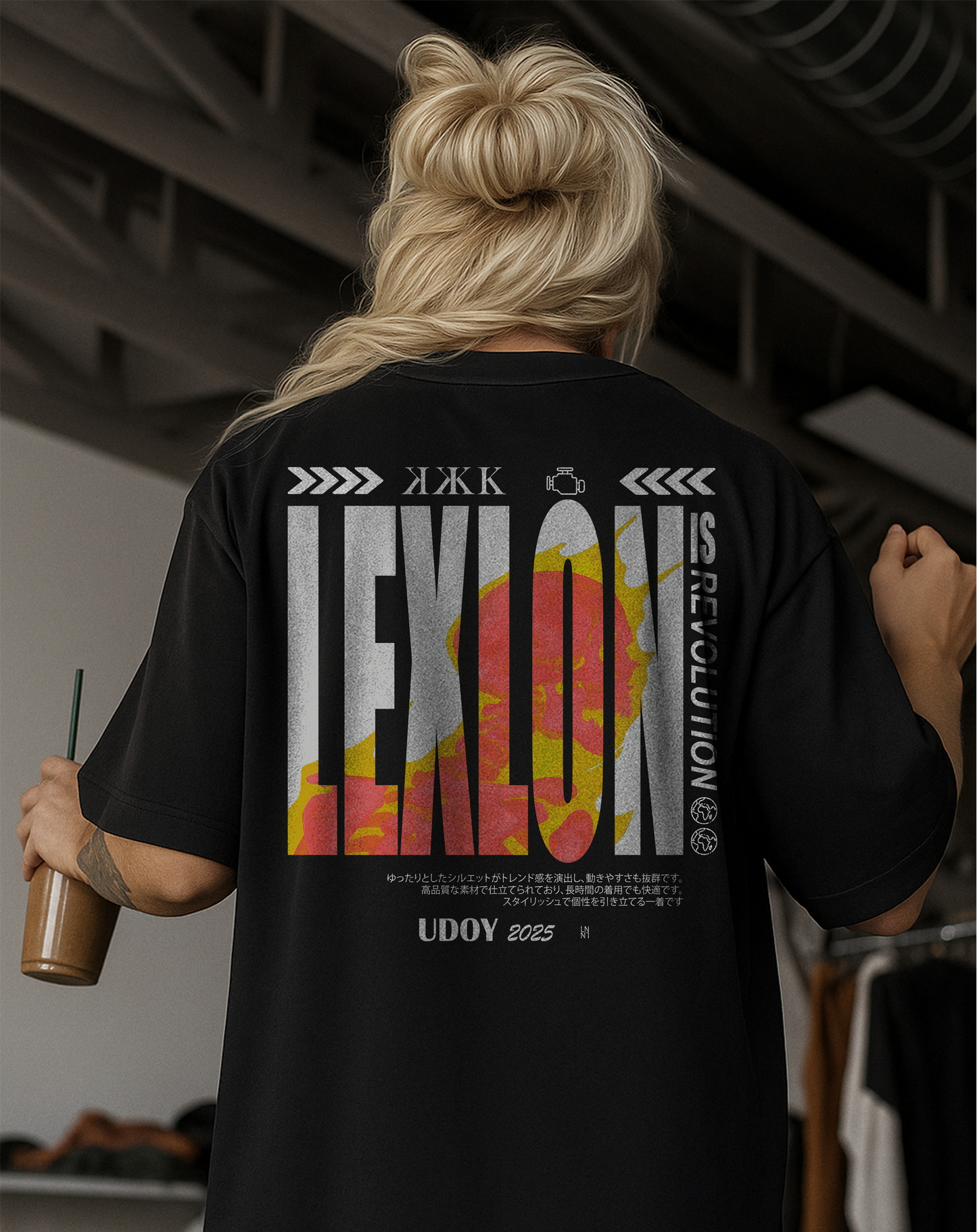 Redline legend Black Oversized T-Shirt