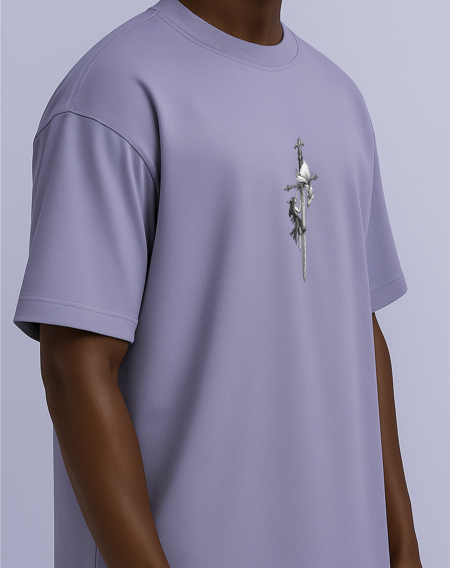 Lavender Oversized T-Shirt