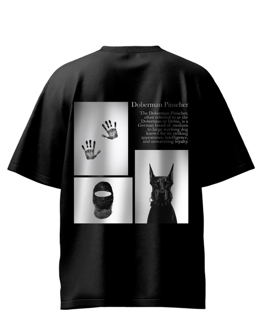 Iron Prowl Black Oversized T-Shirt