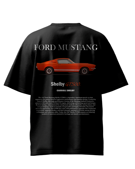 Midnight Apex Black Oversized T-Shirt