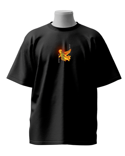 Redline legend Black Oversized T-Shirt