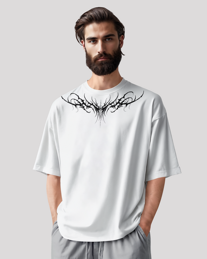 Cronus White Oversized T-Shirt