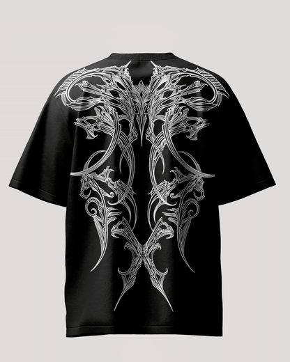 Asmodeus Black Oversized T-Shirt