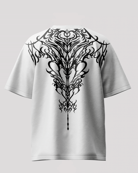 Cronus White Oversized T-Shirt
