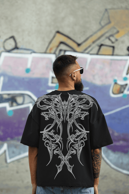 Asmodeus Black Oversized T-Shirt