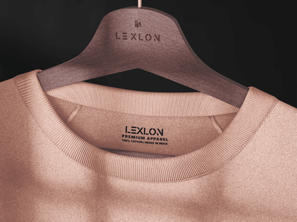Soulbound Crest Peach  Oversized T-Shirt