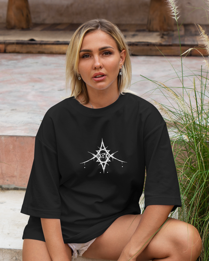 Blaze Core Black Oversized T-Shirt