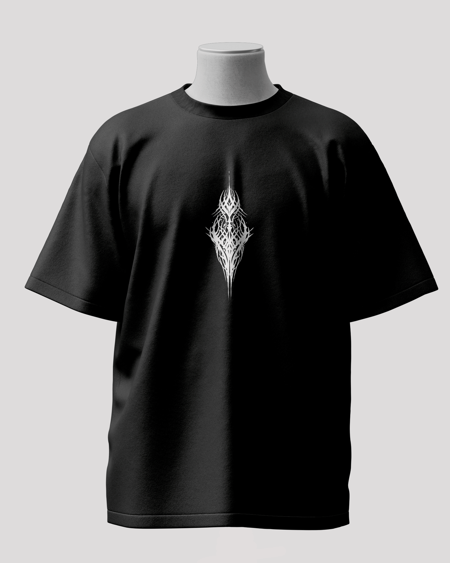 Asmodeus Black Oversized T-Shirt