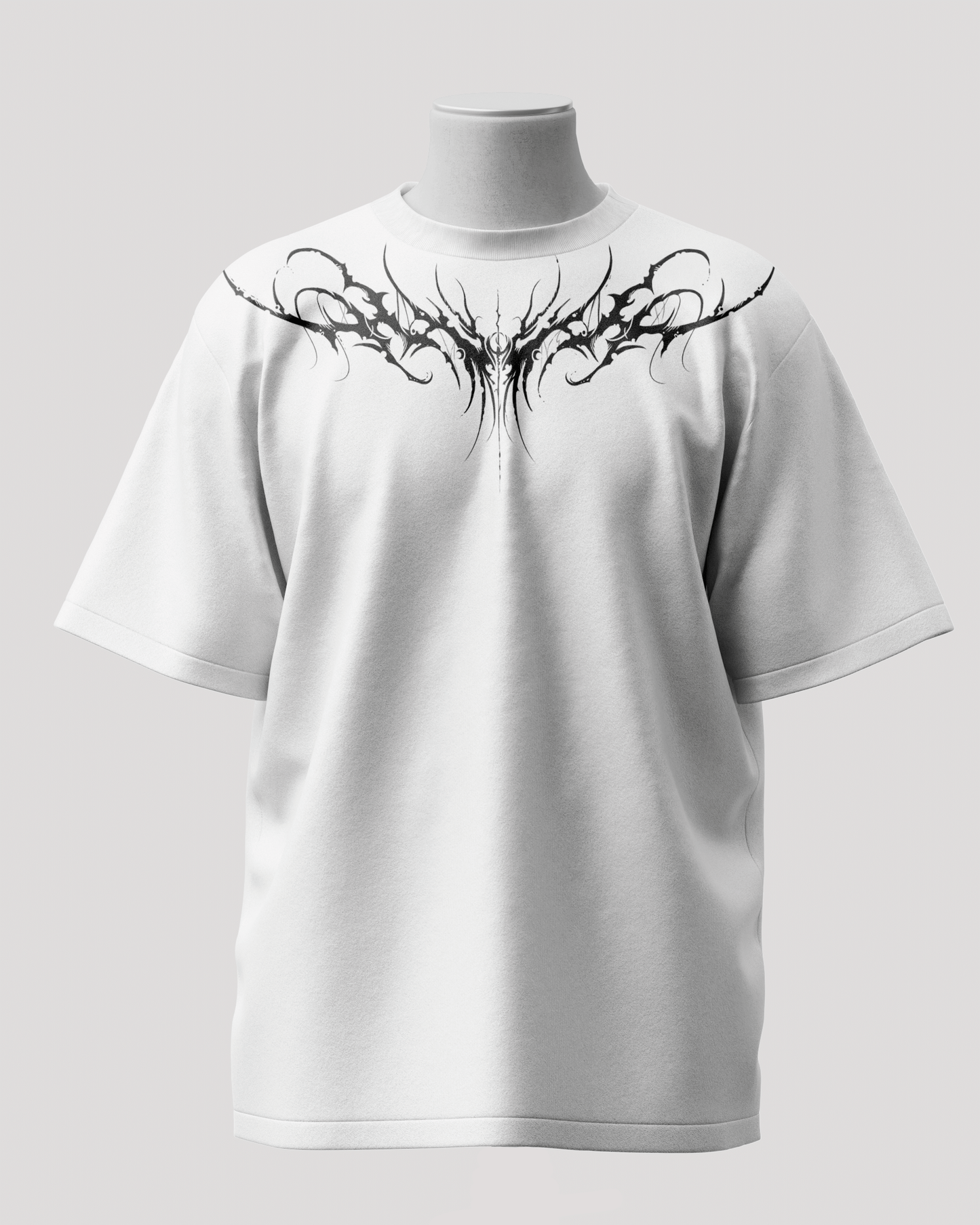 Cronus White Oversized T-Shirt
