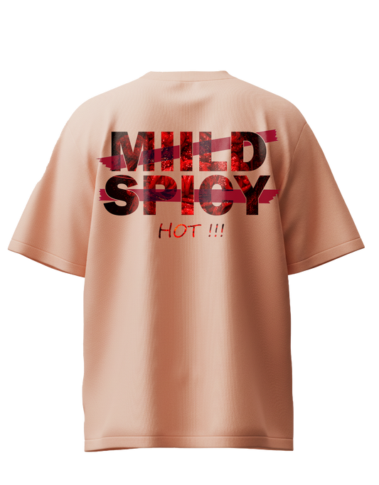 Miild Spicy Peach Oversized T-Shirt