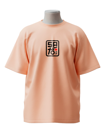 Miild Spicy Peach Oversized T-Shirt
